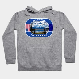 Alaska, Fairbanks City, USA Hoodie